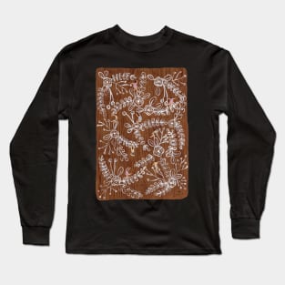 Wood floral Long Sleeve T-Shirt